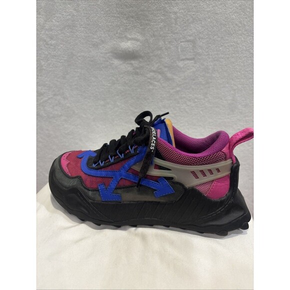 Off-White Virgil Abloh Odsy 1000 Sneakers Size 38 US8 Women's Chunky Spikes - Picture 5 of 16